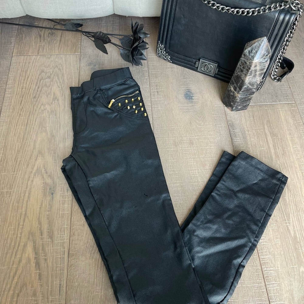 Vegan Leather Pant